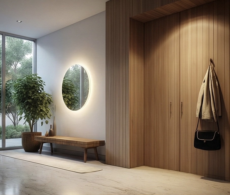 LED Mirror Installation